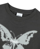 BUTTERFLY GOTH CROP TEE