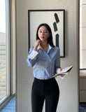 Verive Collar Stripe Shirt