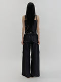 Bnic Slit Denim Pants