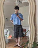 Hilla Pintuck Bermuda Slacks