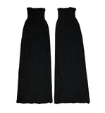 slit knit leg warmer