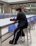 snap track pants