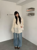 Petite Over Check Shirt