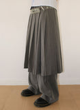 STRIPE PLEATS SK/PT
