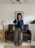 Kelgo Summer Denim Over Short Sleeve Shirt