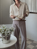 Hoshi semi wide slacks