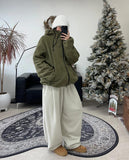 Railey Zipper Fleece Jumper