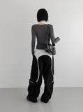 Enle Corset Pocket Shoulder Bag