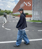 Agnal Cargo Balloon Jeans