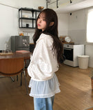 Kathy See-Through Frill Skirt