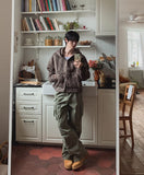 Warp Vintage Dyeing Balloon Cargo Pants