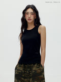 W Basic Slim Sleeveless Top
