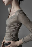 Bonnie See-Through Long Sleeve