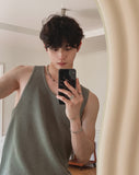 Soft Rib Sleeveless Knit