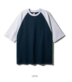 Double Cotton Raglan Short Sleeve T-shirt