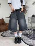 Pulson Cut Off Bermuda Denim Pants