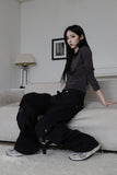 Beni Zip-up Long Sleeve Top