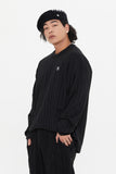 WIDE KNIT CREWNECK