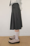 POCKET PLEATS MIDI SK