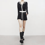 Razuan Warmer Color Matching Cardigan