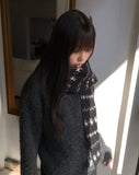 Linan Neko Color Matching Nordic Muffler