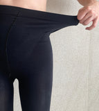 Flora Functional Span Black Stockings