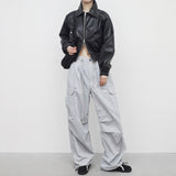 Roia Stitch Leather Jacket