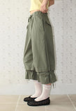 FRILL CULOTTE PANTS