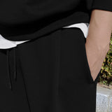 Worm Heat Pintuck Wide Sweatpants