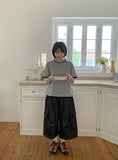 [BAONHAUS] Yanka Layered Color Matching Short Sleeve Tee