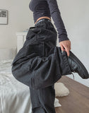 Slat Big Cargo Wide Denim
