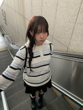 Vans Stripe Collar Overfit Knit