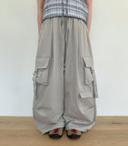 Cheichi Banding Nylon Cargo Pants