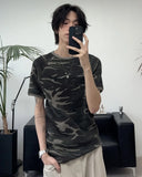 Ens Camo Rib Slim Short Sleeve Tee