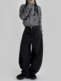 Ribbon Trimming Pants