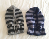 Nubin Stripe Knit Balaclava Hat