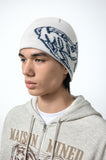 DOODLE HEART KNIT BEANIE
