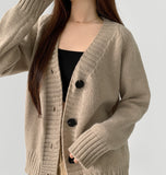 Soft Loose Avant Fit Sibori Long Sleeve Cardigan