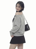 HALO One-Shoulder Sweatshirt