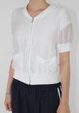 SHEER PUFF JACKET