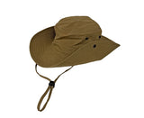 Plain Nylon Safari Bucket Hat