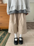 [unisex] Ryuhini Cotton Cut Bermuda Pants