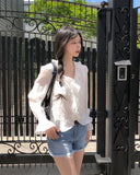 Rev Cut Denim Shorts