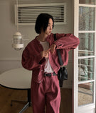Tex Pigment Cropped Jacket