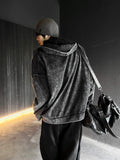 Pigment Washing Hood Zip-Up