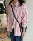 Tedin Summer Stripe Collar Shirt