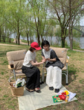 [BAONHAUS] Yuzuna Nylon String Short Frill Layered Banding Skirt Pants