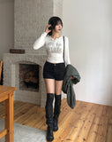 Lightweight See-Through Long Knee High Socks