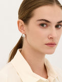 Plump Twist (W) One-Touch Earrings M