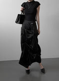 Softneck drop short-sleeve tee
